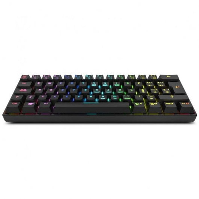 Krom Kluster Teclado Gaming Mecánico 60% RGB Bluetooth/USB Krom Kluster Teclado Gaming Mecánico 60% RGB Bluetooth/USB