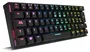 Krom Kluster Teclado Gaming Mecánico Mini 60% RGB Bluetooth 5.0 y USB Cable Negro - Teclado Inalámbrico Wireless con Switches Outemu Red y 62 Teclas