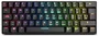 Krom Kluster Teclado Gaming Mecánico Mini 60% RGB Bluetooth 5.0 y USB Cable Negro - Teclado Inalámbrico Wireless con Switches Outemu Red y 62 Teclas