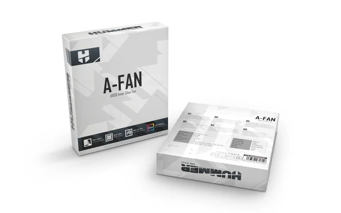 NOX A-Fan Ventilador para Carcasa PC 120 mm Negro ARGB, Ventilador Silencioso con 9 Aspas, Flujo de Aire 32 CFM, Conexión 3-Pin + 4-Pin, 1 Unidad