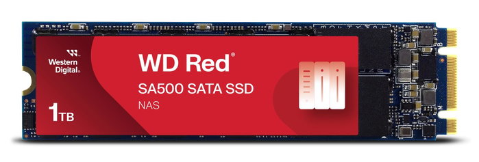 Western Digital Red SA500 1 TB M.2 SATA NAS SSD Western Digital Red SA500 1 TB M.2 SATA NAS SSD