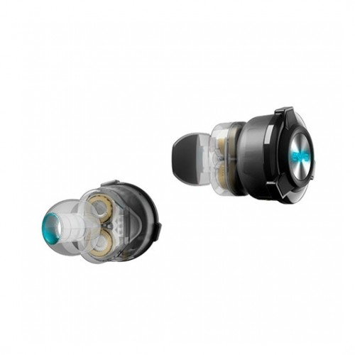 Energy Sistem Auriculares Gaming Inalámbricos True Wireless ESG - Baja Latencia <100ms, Dual Driver, 2 Micrófonos MEMS, 20h Autonomía, Carga USB-C, LED Azul, para PC/Smartphone/TV