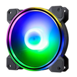 Hiditec N9-ARGB Ventilador 12 cm Negro ARGB