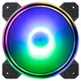 Hiditec Ventilador N9-ARGB 12cm Doble Anillo Iluminación ARGB Rainbow