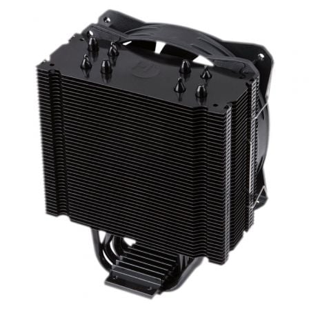 Hiditec Ventilador CPU Cooler C12 PWM 12cm de Alto Rendimiento para Intel y AMD con Tecnología CDC