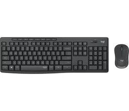 Logitech MK295 Silent Combo de Teclado y Ratón Inalámbrico Grafito QWERTY Español