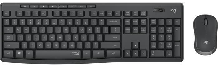 Logitech MK295 Silent Combo de Teclado y Ratón Inalámbrico Grafito Español Logitech MK295 Silent Combo de Teclado y Ratón Inalámbrico Grafito Español