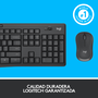 Logitech MK295 Silent Combo de Teclado y Ratón Inalámbrico Grafito Español