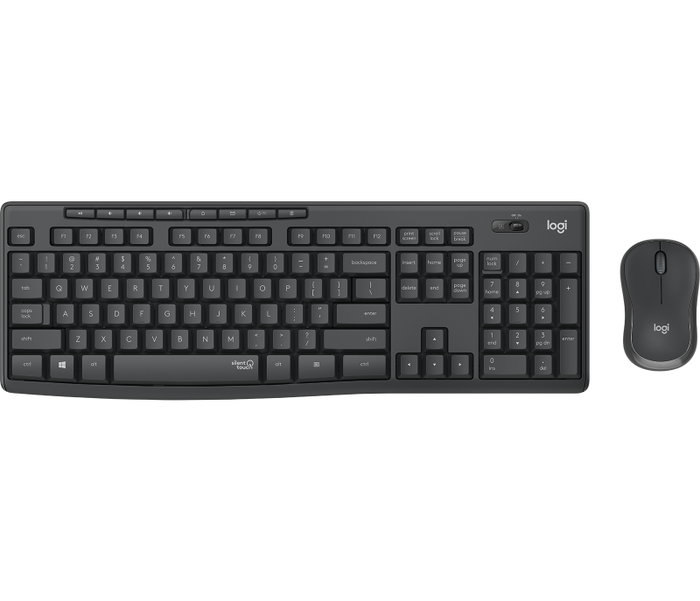 Logitech MK295 Silent Combo de Teclado y Ratón Inalámbrico Grafito Español Logitech MK295 Silent Combo de Teclado y Ratón Inalámbrico Grafito Español