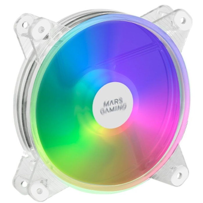 Mars Gaming MFD Ventilador de Caja RGB 12cm Transparente