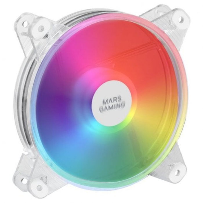 Mars Gaming MFD Ventilador de Caja RGB 12cm Transparente