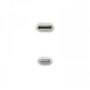 NANO CABLE Cable Lightning a USB-C 1.0m Blanco