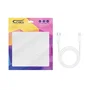 Nanocable Cable Lightning a USB-C Macho, 2m, Blanco