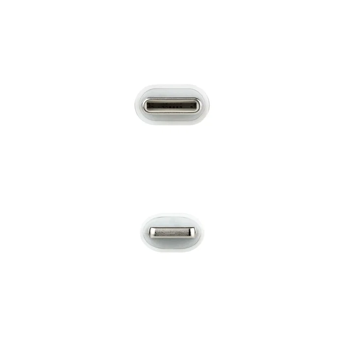 Nanocable Cable Lightning a USB-C Macho, 2m, Blanco Nanocable Cable Lightning a USB-C Macho, 2m, Blanco