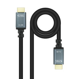 Nanocable Cable HDMI 2.1 IRIS 8K Macho a Macho 2m Negro