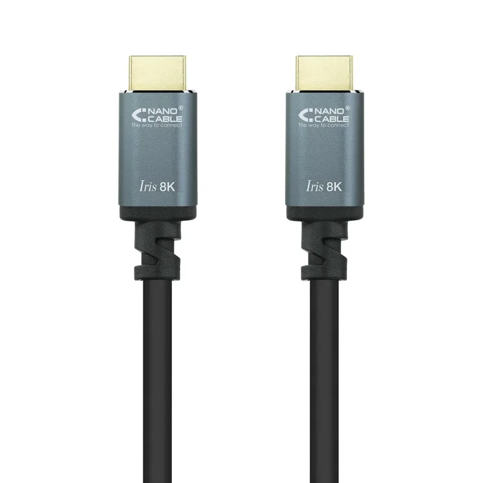 Nanocable Cable HDMI 2.1 IRIS 8K 2m Negro