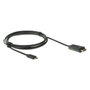 Ewent EW9824 Cable Adaptador USB Tipo C a HDMI 4K de 2 m Negro