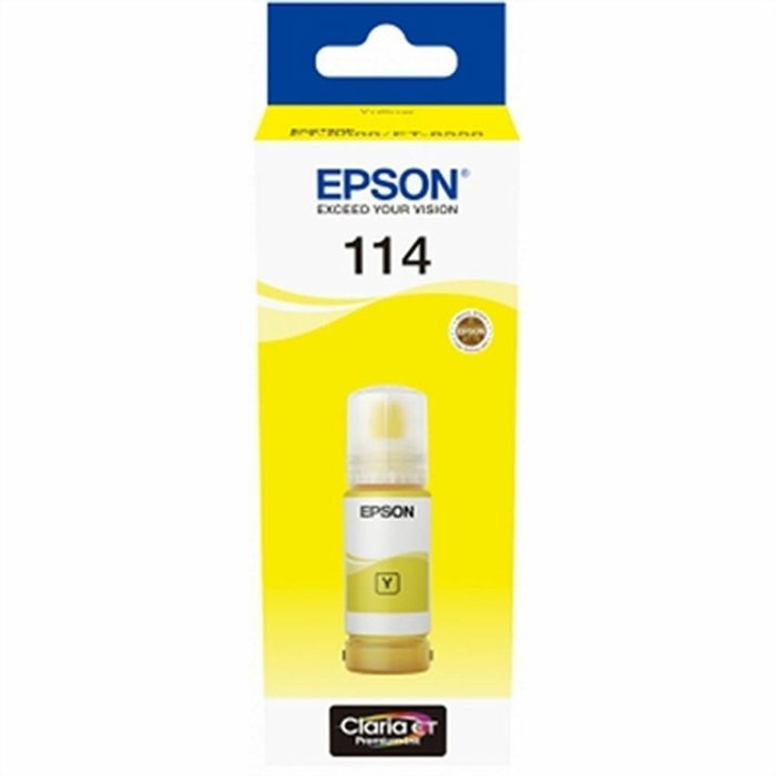 Epson Tinta Botella T114 Gris 70 ml para EcoTank ET-8500 / ET-8550