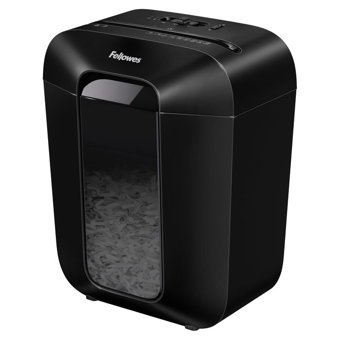 Fellowes LX45 Destructora de Papel Corte en Partículas Negra