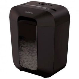 Fellowes LX-45 Destructora de documentos P4, capacidad corte 8 hojas, destruye grapas, clips y tarjetas