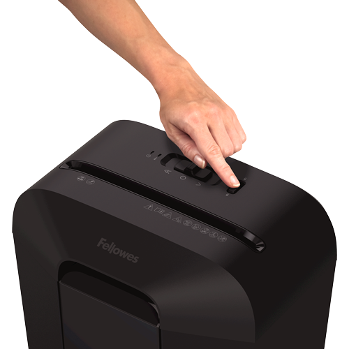 Fellowes LX45 Destructora de papel Negra