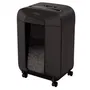 Fellowes LX85 Destructora de Papel Negra, Corte en Partículas de 4x40mm, Nivel P-4, Hasta 12 Hojas