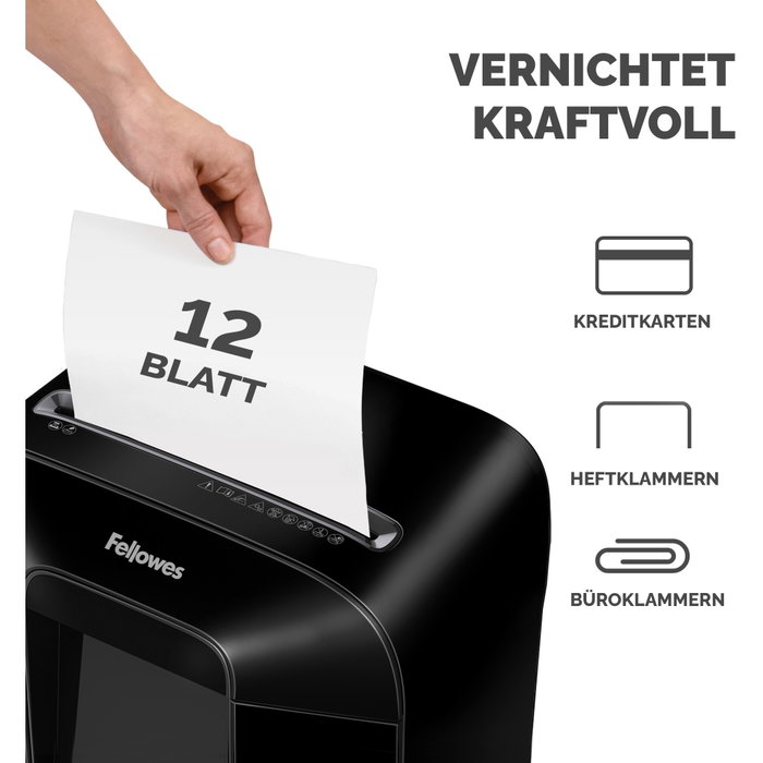 Fellowes Powershred LX85 Negro