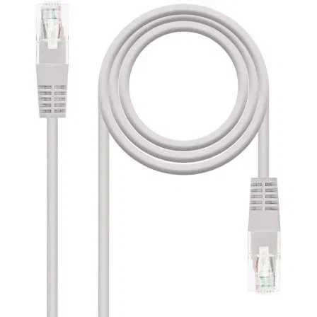 Nano Cable 10.20.1305 Cable de Red RJ45 UTP Cat.6 LSZH AWG24 de 5 metros, Gris