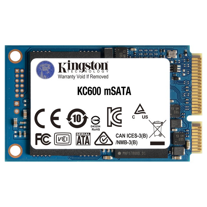 Kingston KC600 512 GB mSATA SSD Kingston KC600 512 GB mSATA SSD