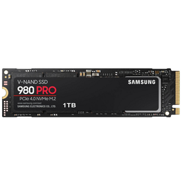 Samsung M.2 SSD 980 1TB NVMe PCIe Gen3 x4 Internal Solid State Drive MZ-V8V1T0BW