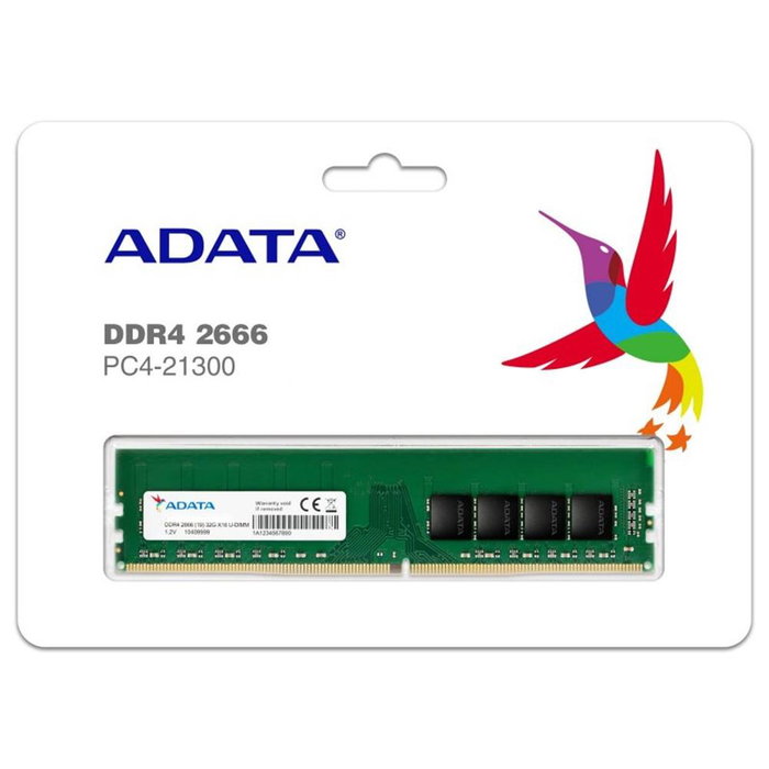 ADATA Memoria RAM DDR4 16GB 2666MHz UDIMM CL19 (AD4U266616G19-SGN)