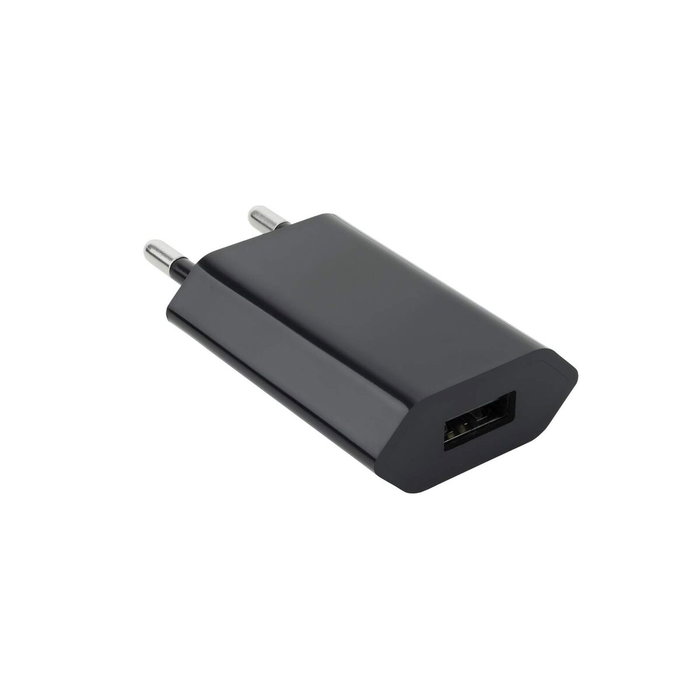 Nanocable Mini Cargador USB 5V 1A Negro