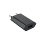Nanocable 10.10.2002 Cargador USB AC Mini 5V 1A Universal, Corriente Alterna, Negro, Enchufe Tipo C, Certificación CE y RoHS