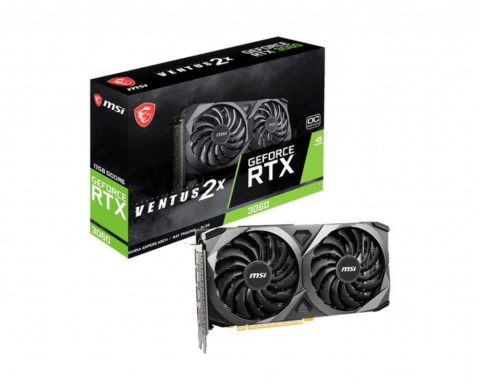 MSI GeForce RTX 3060 VENTUS 2X 12G OC 12GB GDDR6