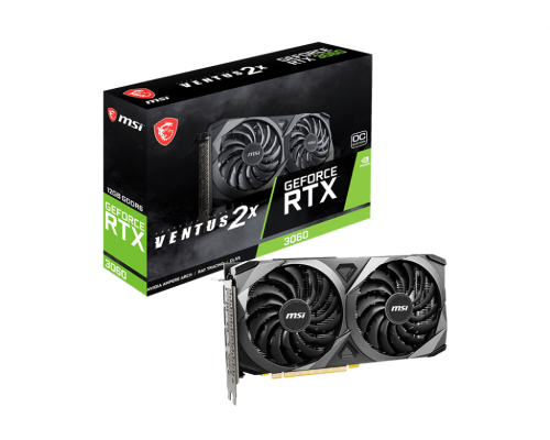 MSI GeForce RTX 3060 VENTUS 2X 12G OC 12GB GDDR6
