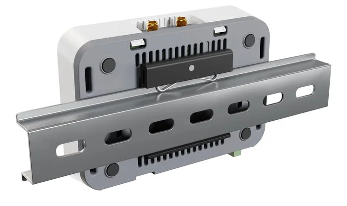 Mikrotik RB924I-2ND-BT5&BG77 - Gateway IoT con WiFi 2.4 GHz 300 Mbps, Bluetooth 5.2, 2x puertos Ethernet 10/100 Mbit/s, PoE y montaje en carril DIN