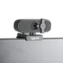 Iggual Webcam WC1080 Full HD 1080p - Cámara USB para Videollamadas con Micrófono Integrado, Plug & Play y Tapa Protectora
