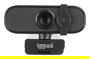 Iggual Webcam WC1080 Full HD 1080p - Cámara USB para Videollamadas con Micrófono Integrado, Plug & Play y Tapa Protectora