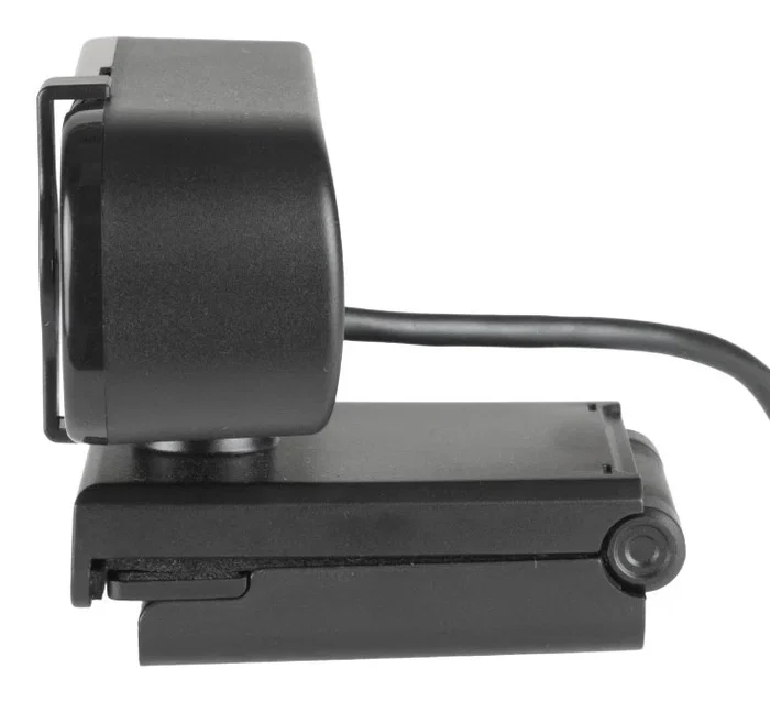 Iggual Webcam WC1080 Full HD 1080p - Cámara USB para Videollamadas con Micrófono Integrado, Plug & Play y Tapa Protectora