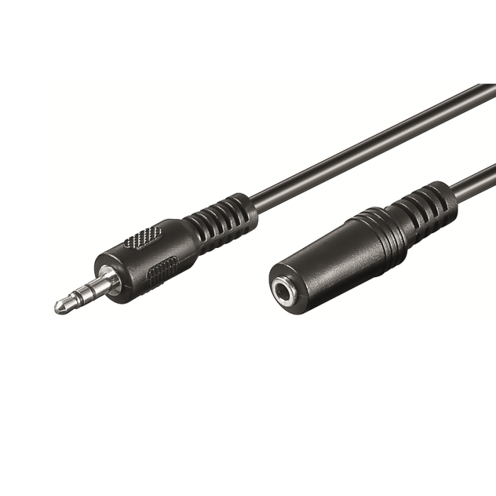 Ewent Cable de Audio Estéreo Jack 3.5mm Macho a Hembra - 3 Metros Ewent Cable de Audio Estéreo Jack 3.5mm Macho a Hembra - 3 Metros