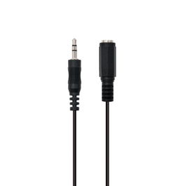 Cable Audio Jack (3,5 mm) Ewent Negro