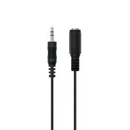Cable Audio Jack (3,5 mm) Ewent Negro