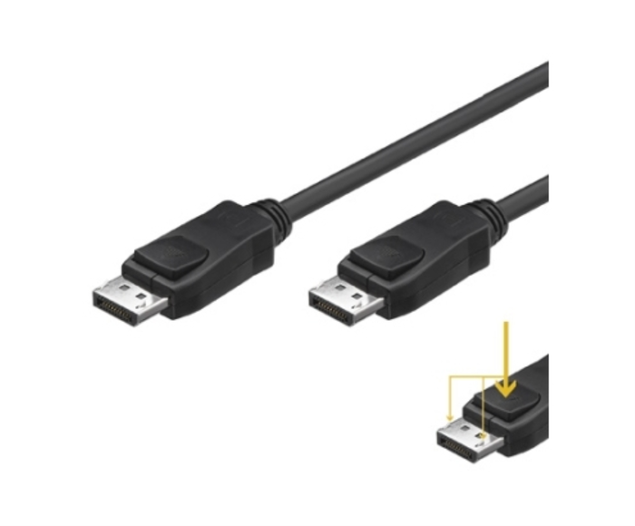 Ewent Cable DisplayPort 1.2 de 2m Negro 4K