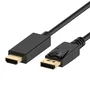 Ewent EC1432 Cable DisplayPort 1.2 a HDMI, 3 m, Negro