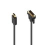 Ewent EC1442 Adaptador de Cable de Vídeo DisplayPort a DVI-D, 3 m, Negro