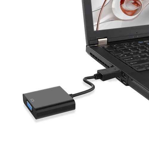Ewent Adaptador de Cable DisplayPort Macho a VGA Hembra EC1454 Negro 0,15 m