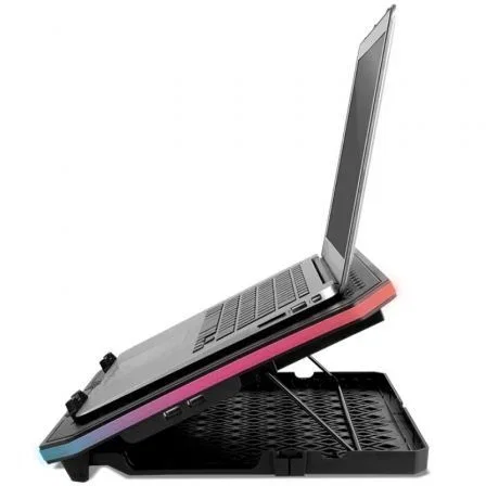 Krom Base o Soporte de Refrigeración para Laptop / Portátil con Luz RGB - Kooler
