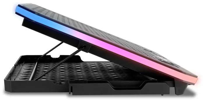 Krom Kooler Base de Refrigeración RGB para Portátiles hasta 19 pulgadas