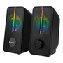 NGS GSX-150 Altavoces Gaming LED RGB 12W Negro