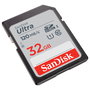 SanDisk Tarjeta de Memoria SanDisk Ultra 32GB SDHC UHS-I Clase 10 SDXC, Velocidad 120MB/s, Resistente (SDSDUN4-032G-GN6IN)